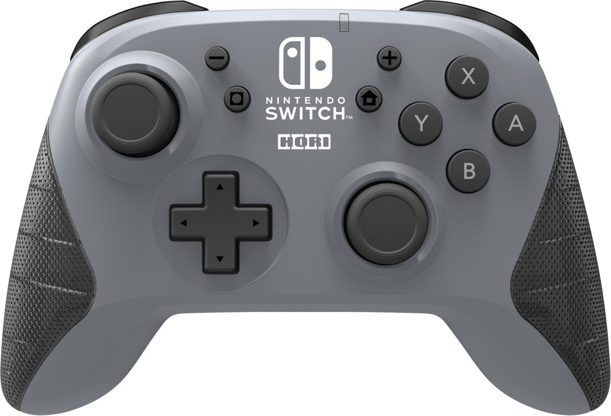 HORI Wireless Rechargable Horipad - Grey - Wireless Controller - Nintendo Switch