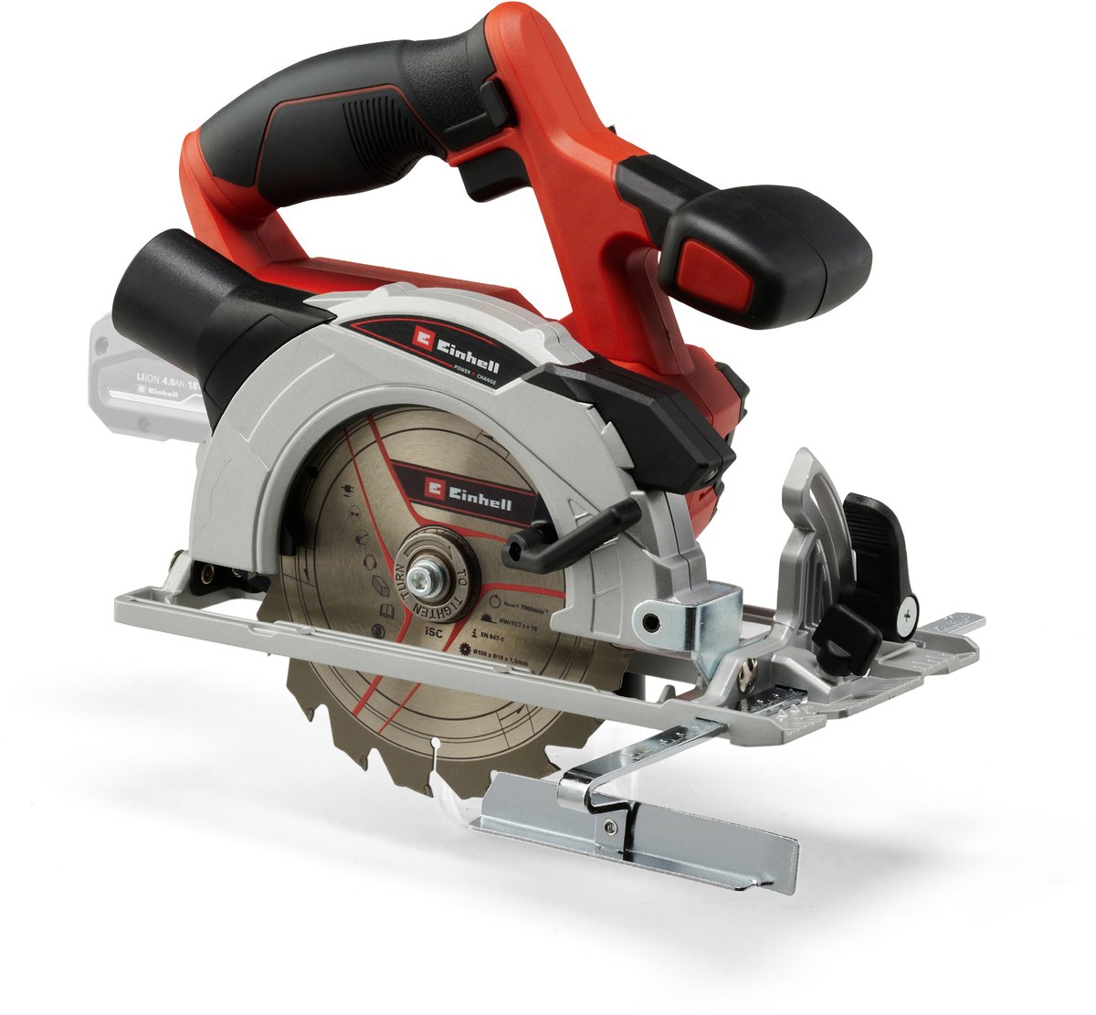 Einhell TE-CS 18/150 Li akku rundsav Ø150 mm 18V u/batteri og lader