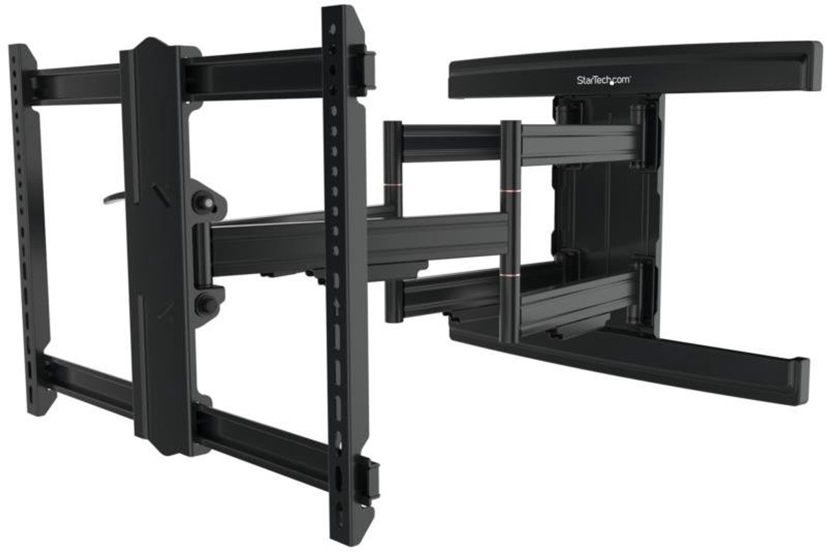 StarTech.com TV Wall Mount - Full Motion Articulating Arm - Up to 100 in. - wall mount (full-motion adjustable arm) - Maks 50 kg - Maks størrelse 80"
