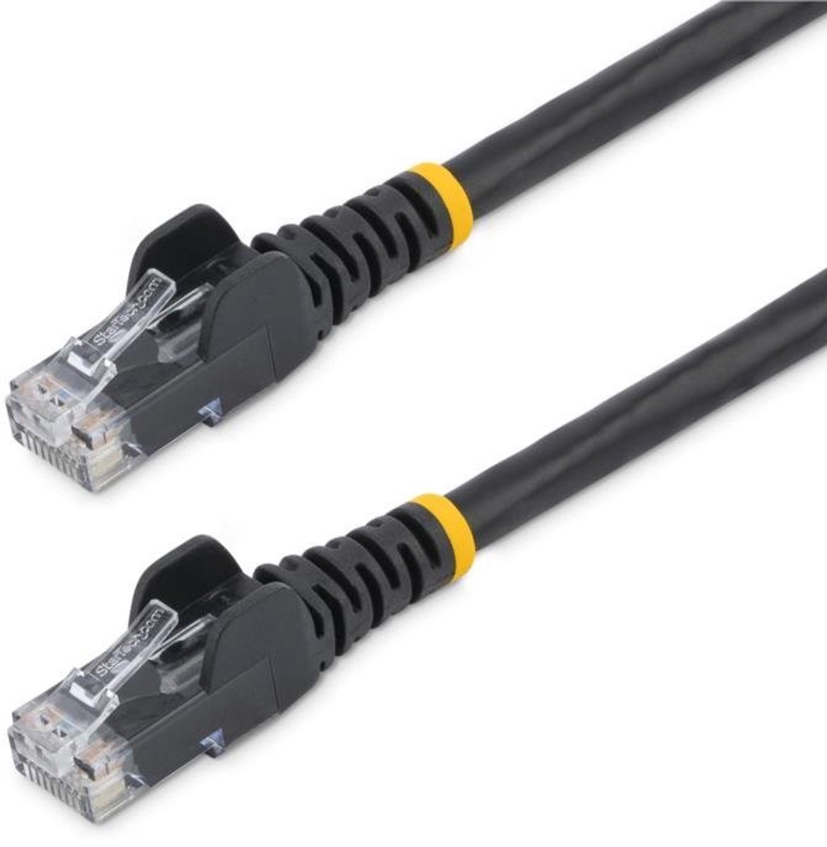 StarTech.com 7.5 m CAT6 Cable - Black Patch Cord - Snagless - ETL Verified - patch cable - 7.5 m - black - Sort - 7.5m