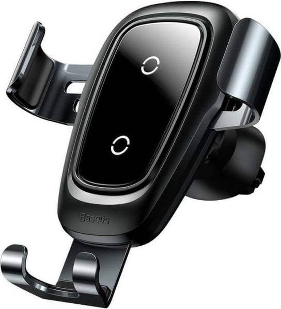 Baseus Metal Wireless Charger Gravity Car Mount for Smartphones - Black