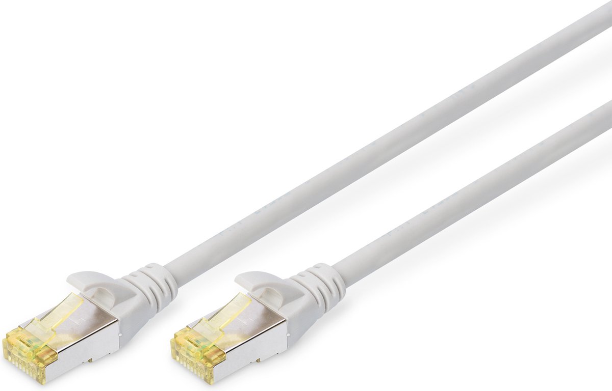 DIGITUS CAT 6A S/FTP Patch Cord - 5m - Grå - 5m