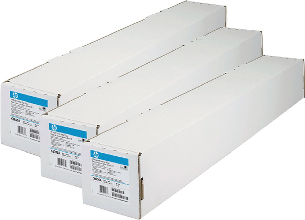 HP Q1412B / Coated Heavy Paper Roll (61cm x 30.5m) for DesignJet T120 ePrinter