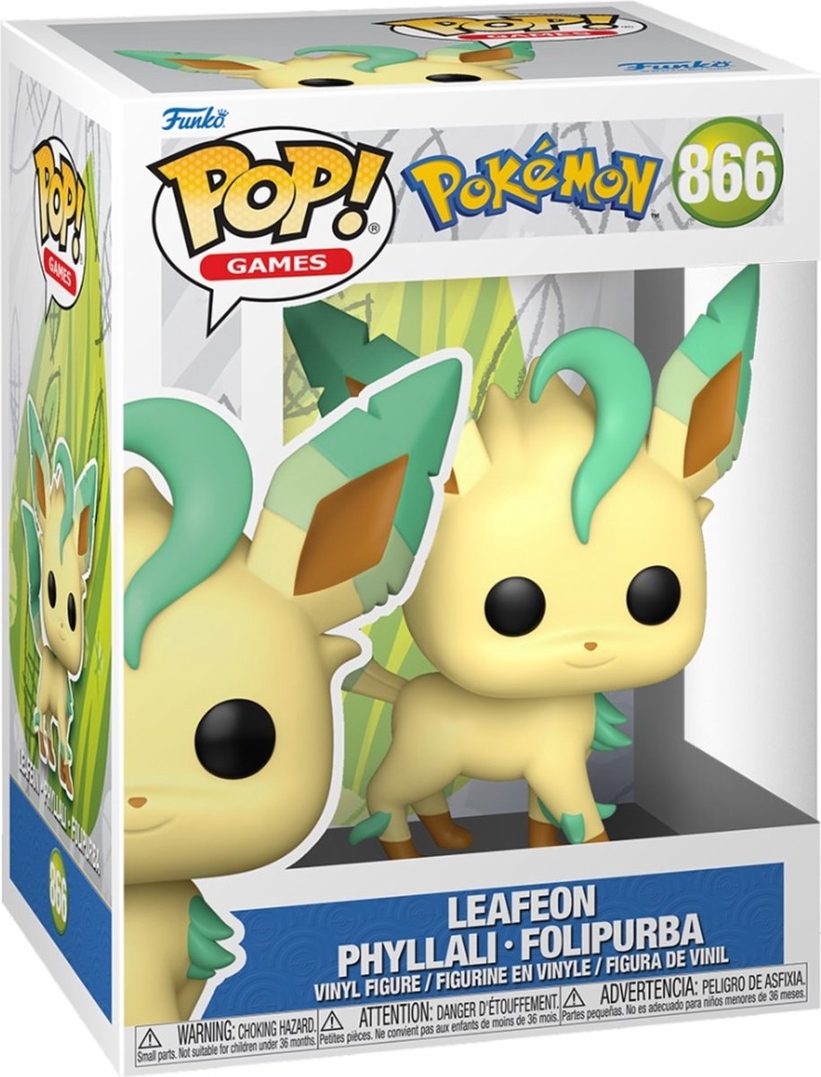 Funko! - POP Vinyl Pokemon Leafeon - Figur