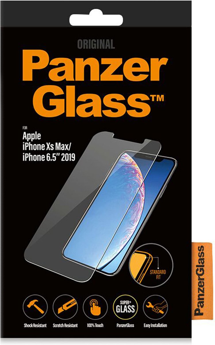 PanzerGlass Screen Protector Apple iPhone 11 Pro Max | Xs Max | Standard Fit