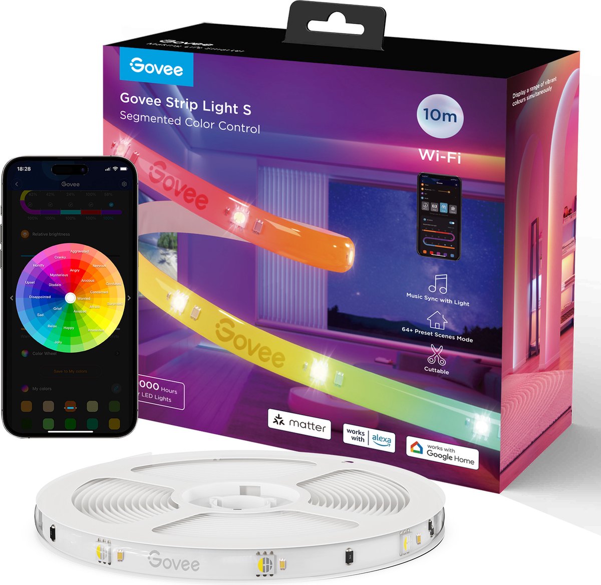 Govee Strip Light S - 10 m