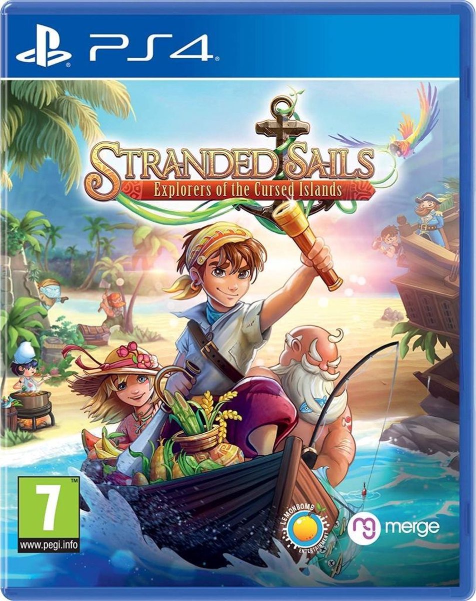 Stranded Sails: Explorers Of The Cursed Islands - Sony PlayStation 4 - Action/Adventure