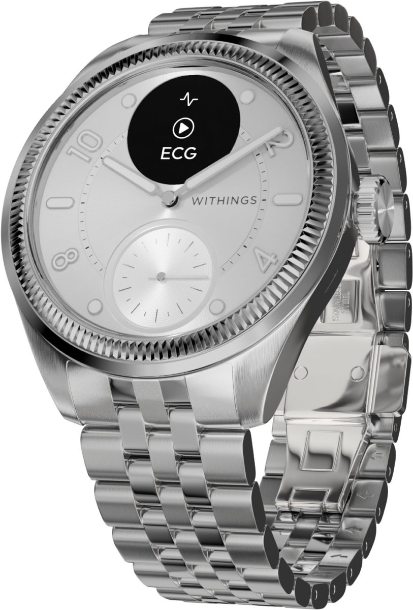 Withings ScanWatch Nova Brilliant Edition 39mm - Titanium Silver
