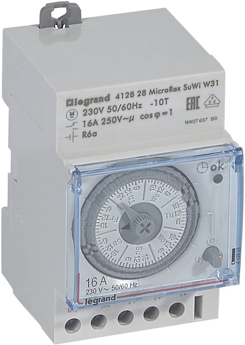 Legrand MicroRex3 AQW31 ugeur analog 230V