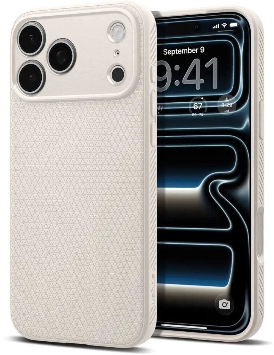 Spigen Liquid Air - natural titanium - iPhone 18 Pro Max/17 Pro Max
