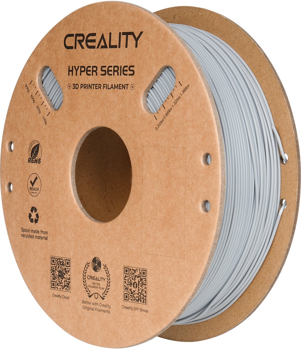 CREALITY 3D Hyper Series - grey - PLA filament