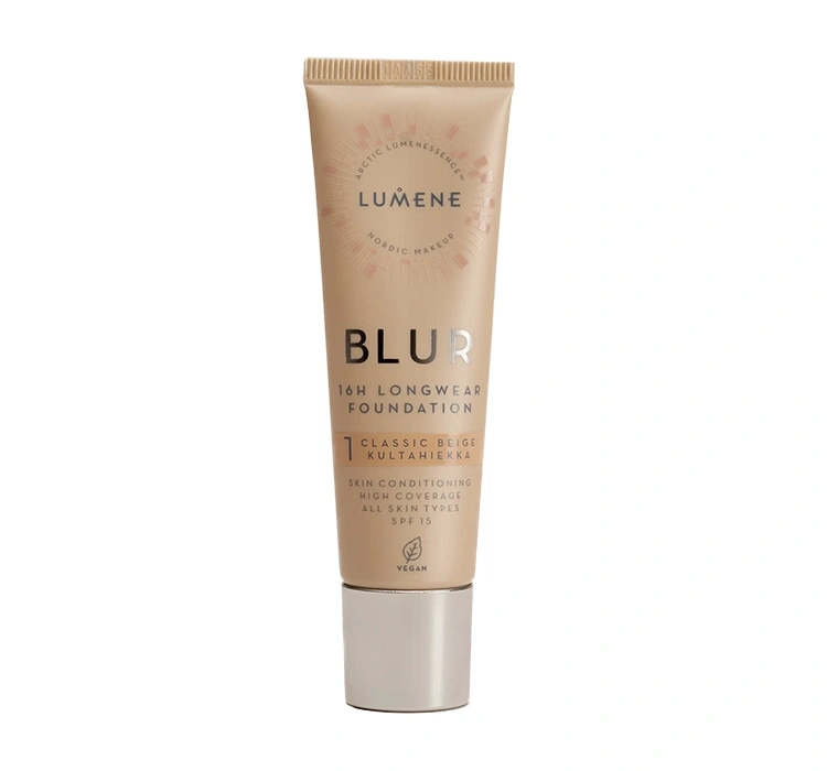 Lumene Blur długotrwały podkład 16H 1 Classic Beige SPF 15 30ml