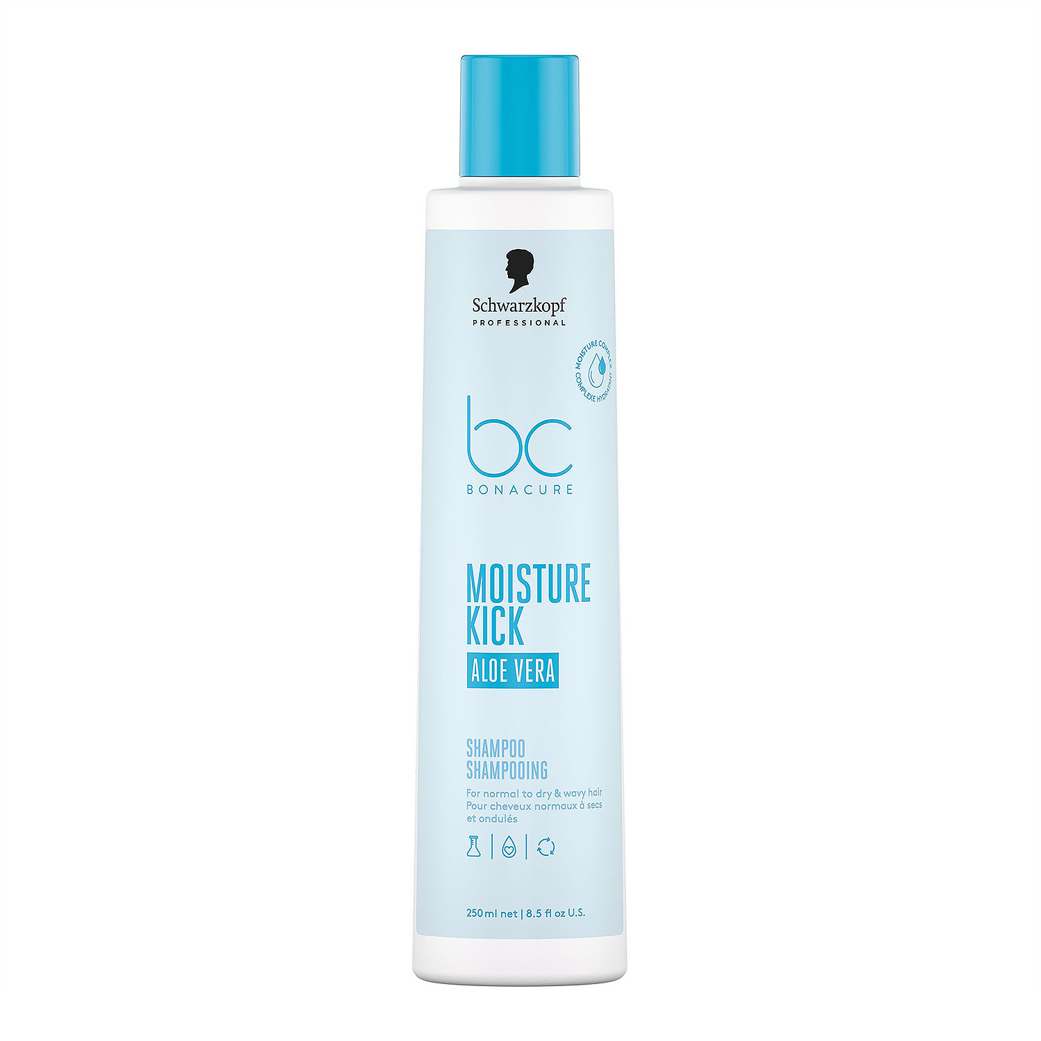 Schwarzkopf Professional BC Bonacure nawilżający szampon do włosów suchych i kręconych Aloe Vera 250 ml