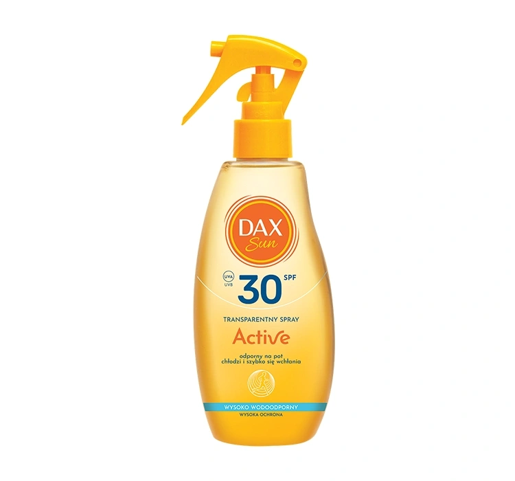 Dax Sun Active transparentny spray ochronny SPF30 200 ml