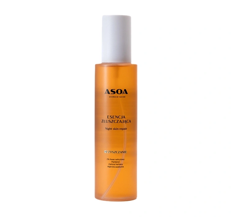 Asoa Night Skin Repair nocna esencja złuszczająca 150 ml