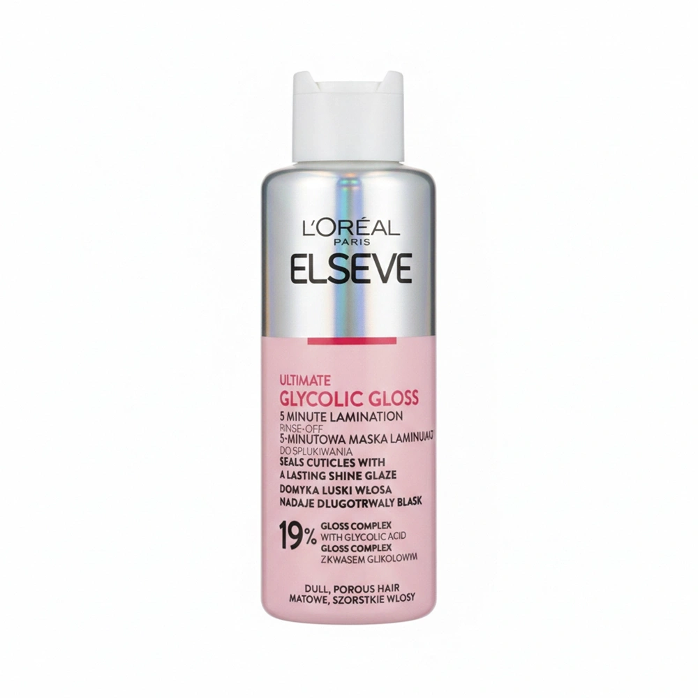 L'Oréal Paris Elseve Glycolic Gloss 5-minutowa kuracja laminująca do włosów matowych i szorstkich 200 ml