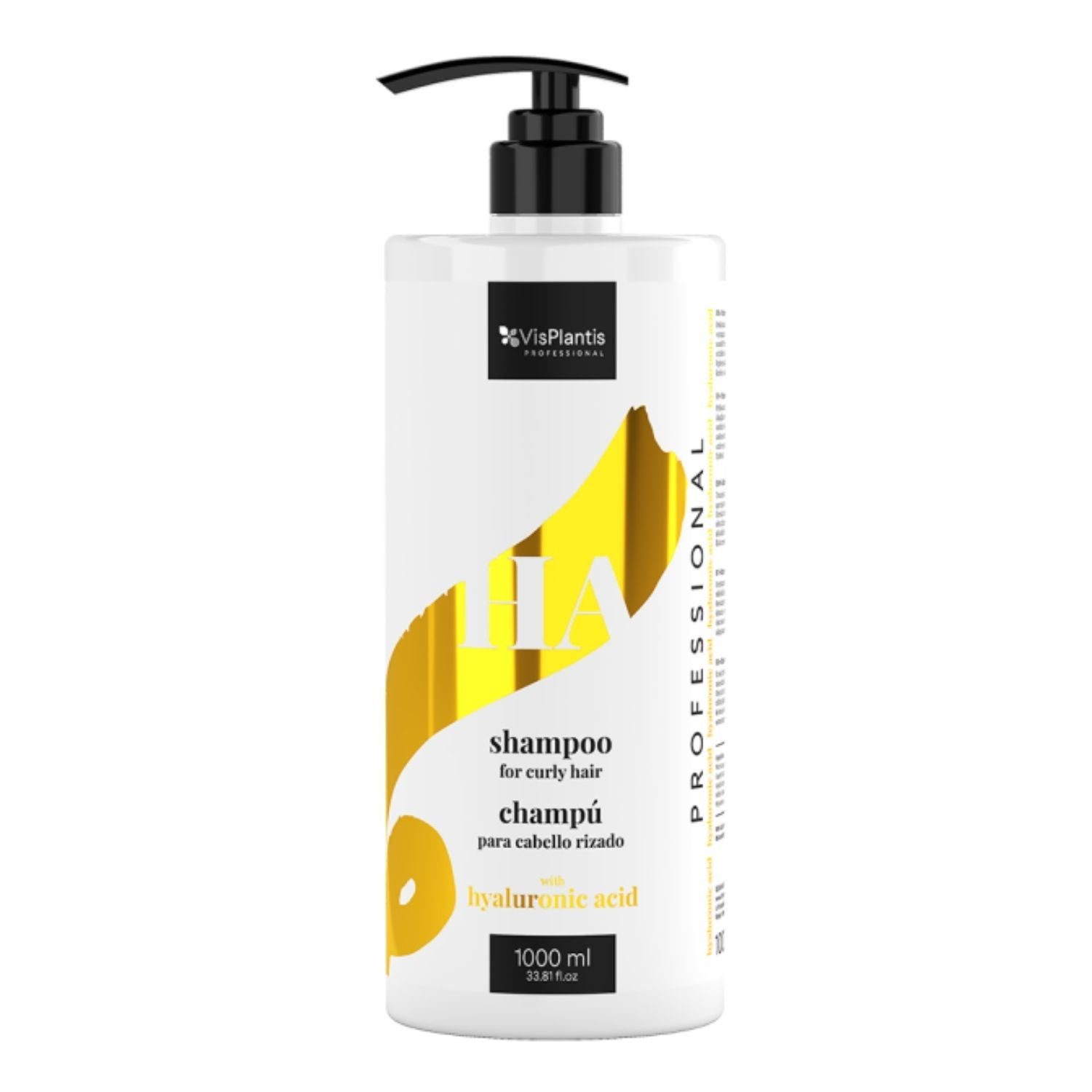 Vis Plantis Professional szampon do włosów kręconych z kwasem hialuronowym 1000 ml