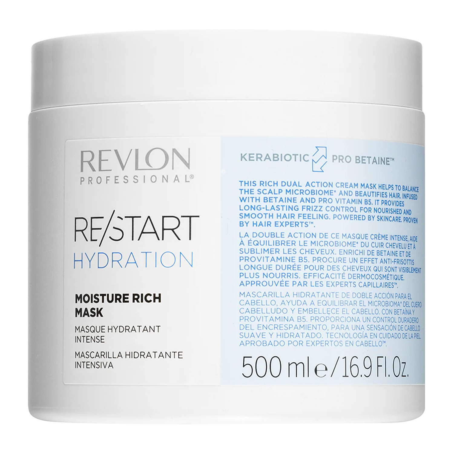 Revlon Professional Re/Start Hydration bogata maska nawilżająca 500 ml