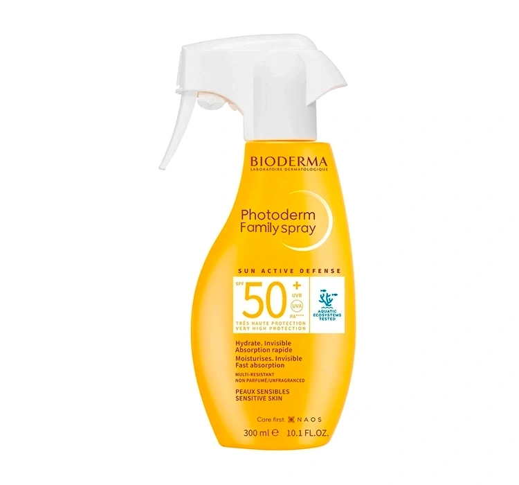 Bioderma Photoderm ochronny spray do twarzy i ciała SPF50+ 300 ml