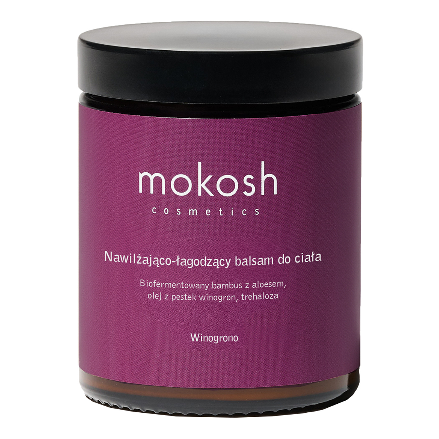 Mokosh nawilżająco-łagodzący balsam do ciała Winogrono 180 ml