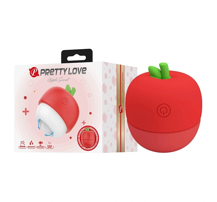 Pretty Love Apple Secret łechtaczkowy masażer z języczkiem Jabłko