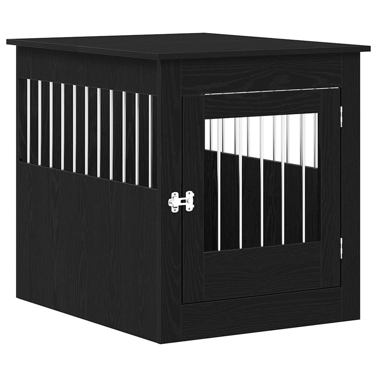 Hundebox Möbel Schwarzeiche 64,5 x 80 x 71 cm Holzwerkstoff