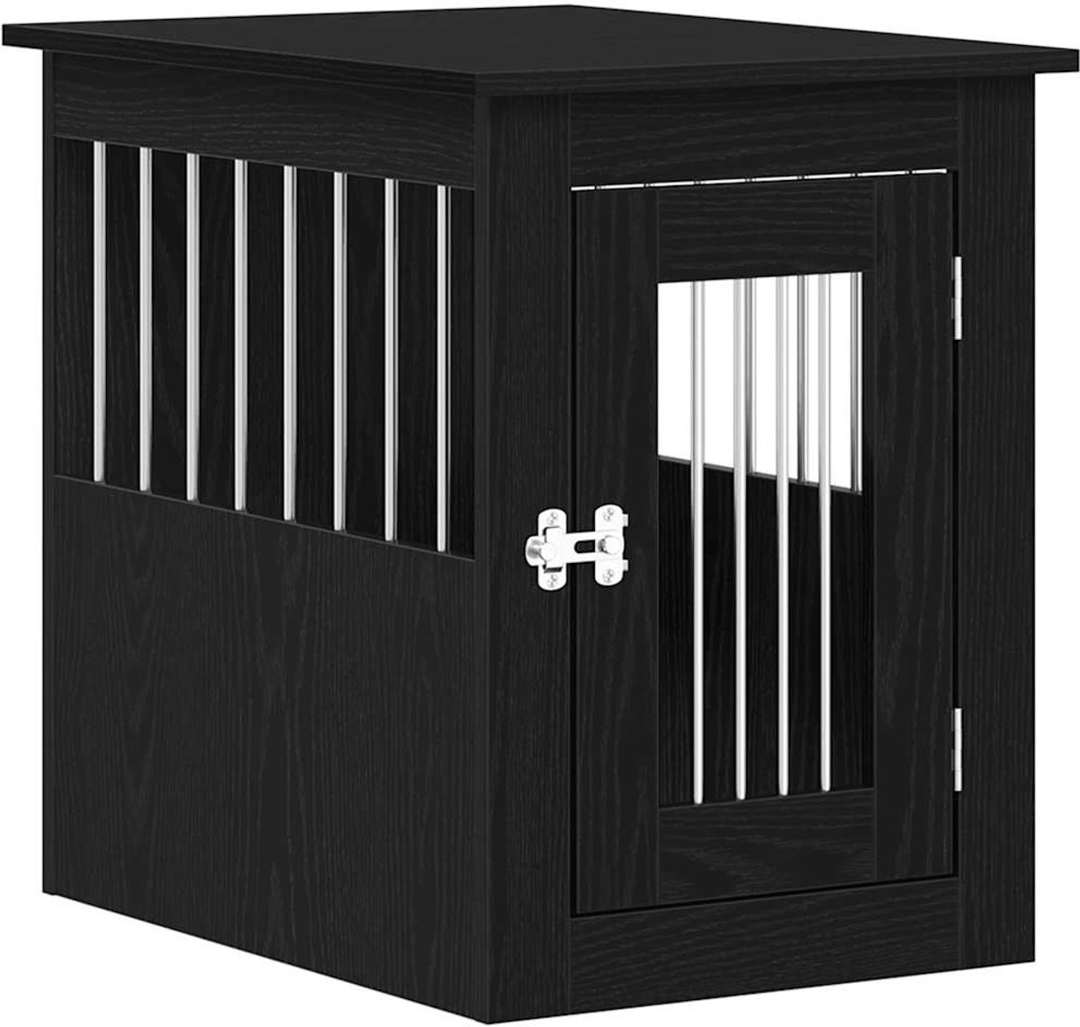 Hundebox Möbel Schwarzeiche 45 x 62 x 59 cm Holzwerkstoff