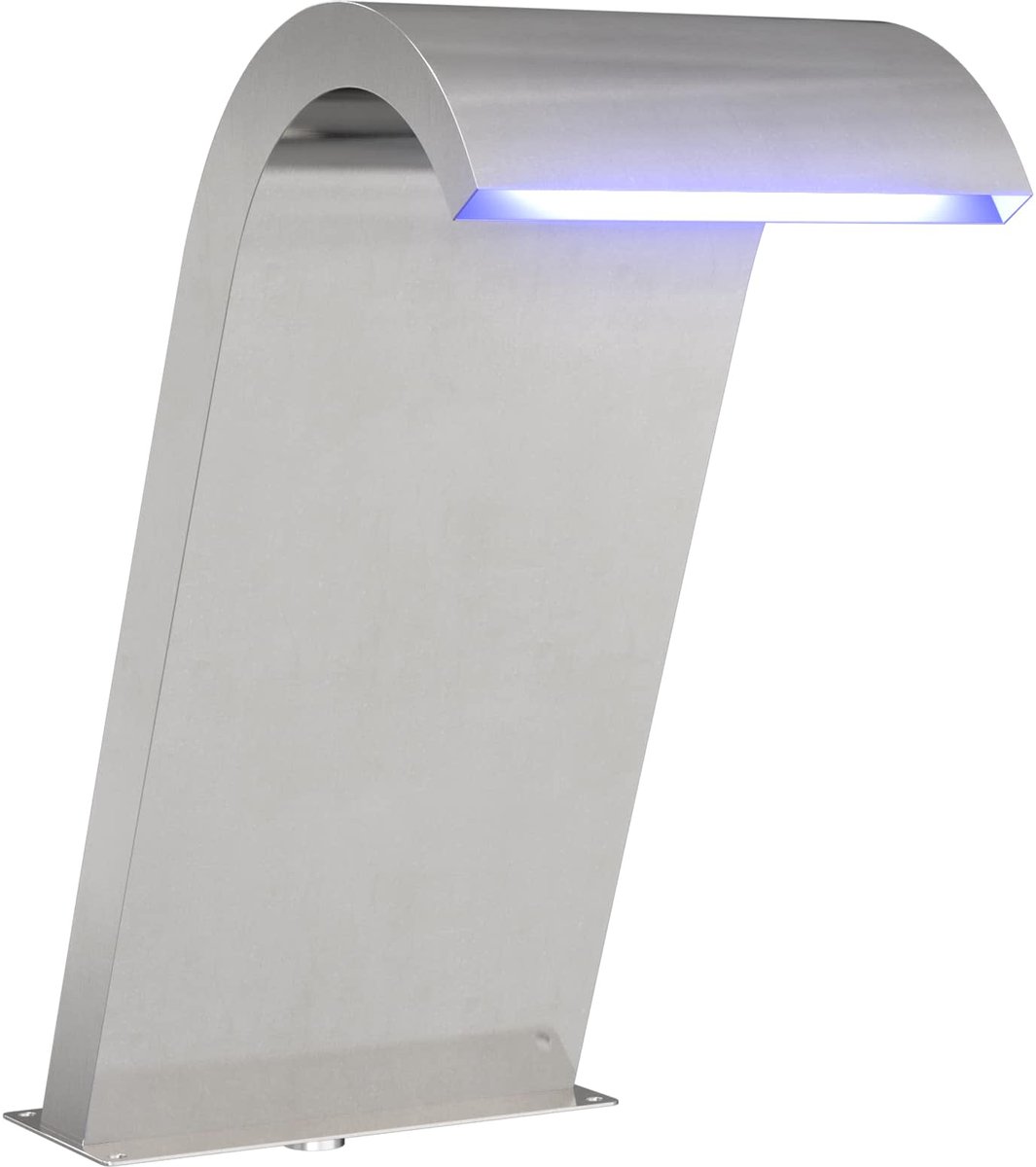 Poolbrunnen Silber 47 x 31 x 60 cm Edelstahl