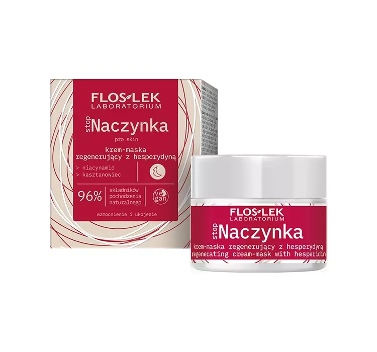 Floslek Stop Naczynka krem-maska regenerująca z hesperydyną 50 ml