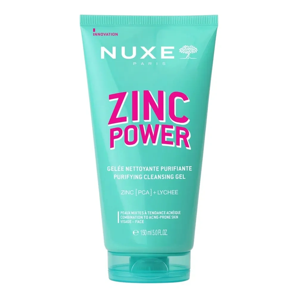 Nuxe Zinc Power oczyszczający żel do mycia twarzy 150 ml