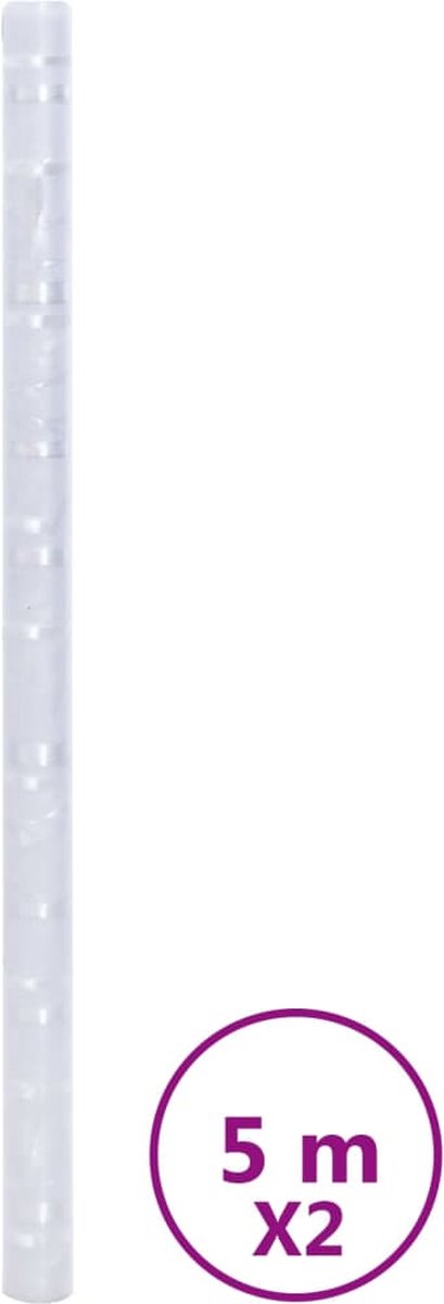 Fensterfolien 2 Stück Matt Bambusmuster PVC