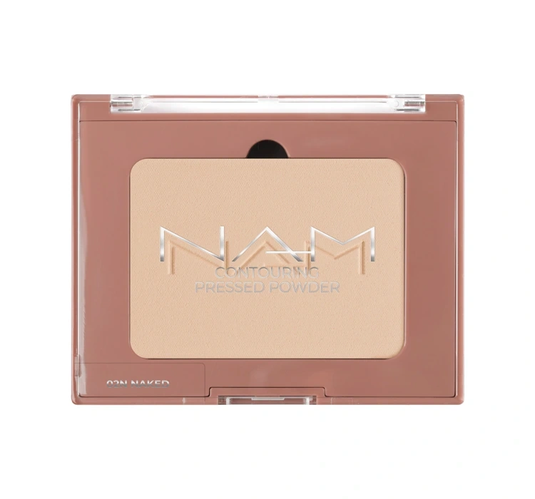 NAM prasowany puder do konturowania twarzy 02N Naked 10 g