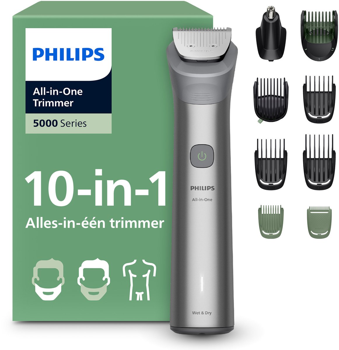 Philips All-in-One Trimmer Serie 5000 Mg5931/15 1 Stück