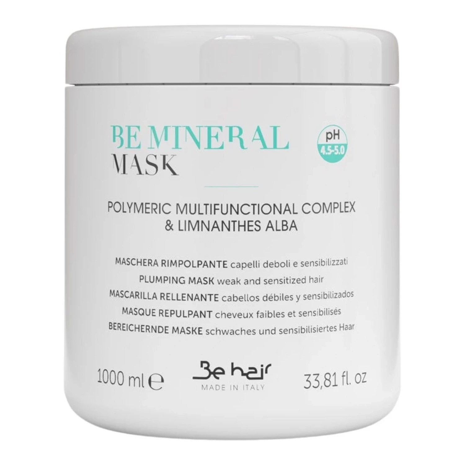 Be Hair Be Mineral Mask mineralna maska do włosów osłabionych 1000 ml