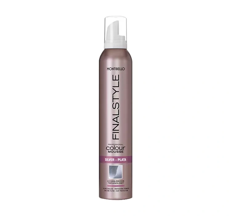 Montibello Finalstyle pianka koloryzująca do włosów Silver 320 ml