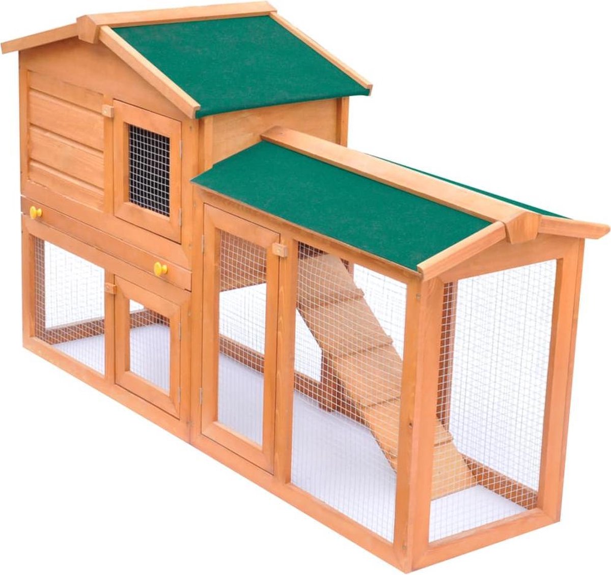 Großer Kaninchenstall Holz