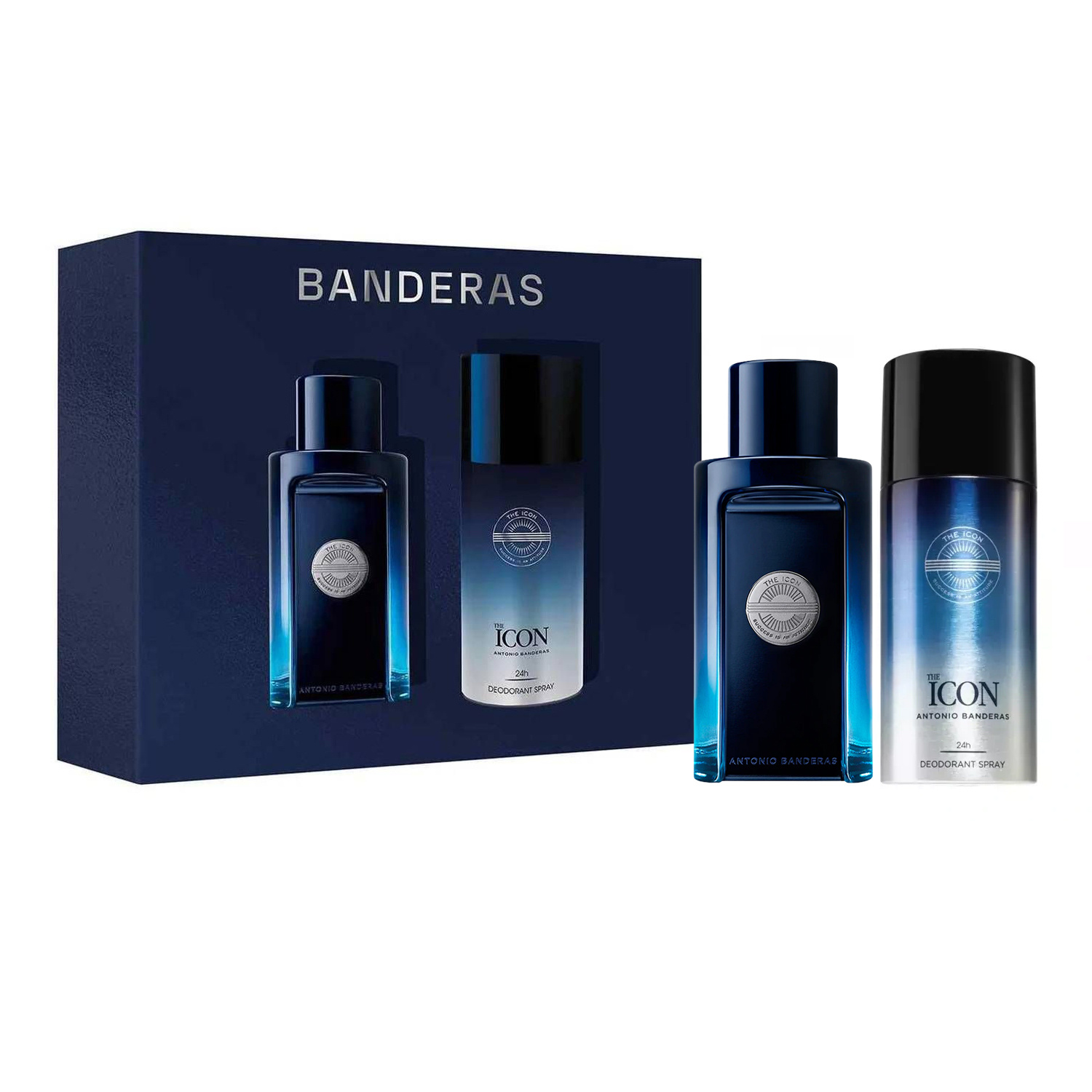 Banderas The Icon woda toaletowa spray 100 ml + dezodorant spray 150 ml