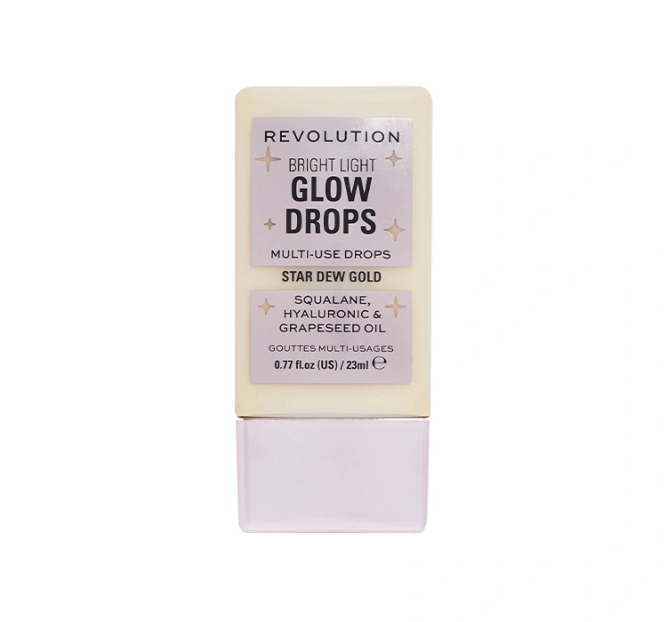 Makeup Revolution Bright Light płynny rozświetlacz do twarzy Star Dew Gold 23ml