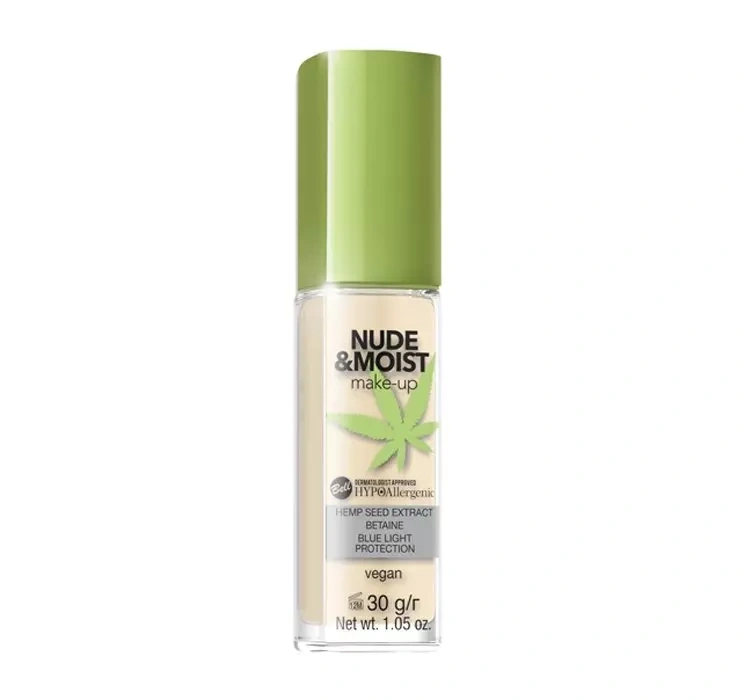 Bell Hypoallergenic Nude&Moist Make-Up fluid nawilżająco-odżywczy 03 Sand 30 g