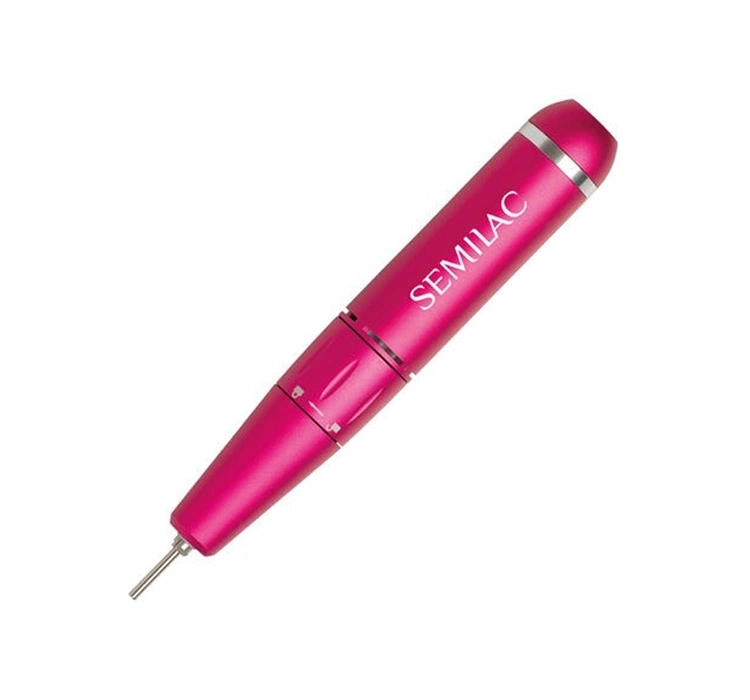 Semilac Mini Pen kompaktowa frezarka do paznokci 12W Różowa