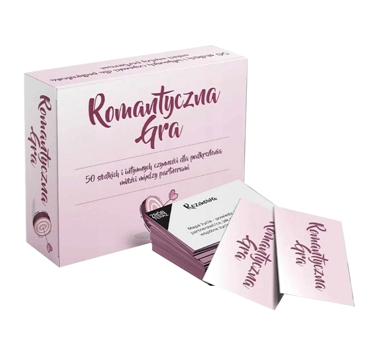 Karciana gra dla par "Romantyczna Gra"