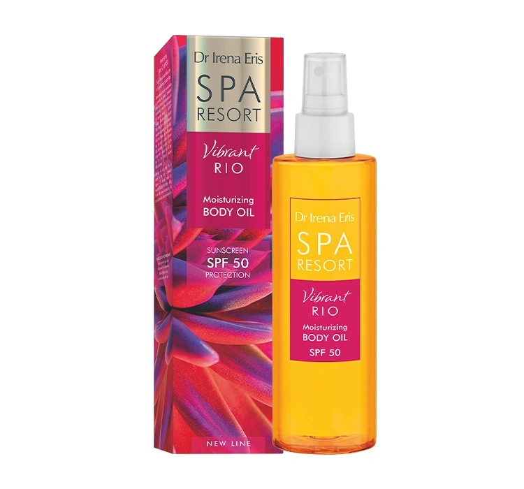 Dr Irena Eris Vibrant Rio nawilżający olejek do opalania spray SPF50 200 ml