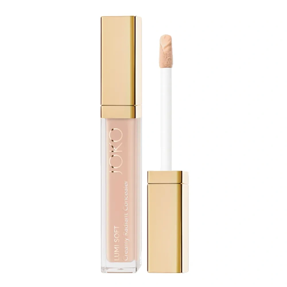 Joko Lumi Soft rozświetlający korektor o kremowej formule C04 Peach 6,5 ml