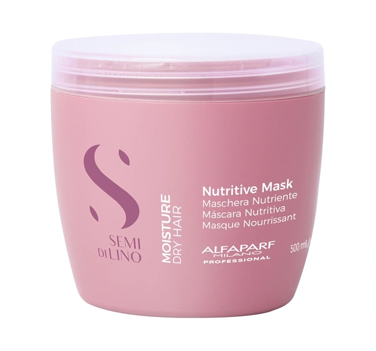Alfaparf Milano Semi Di Lino Moisture nawilżająca maska do włosów 500 ml