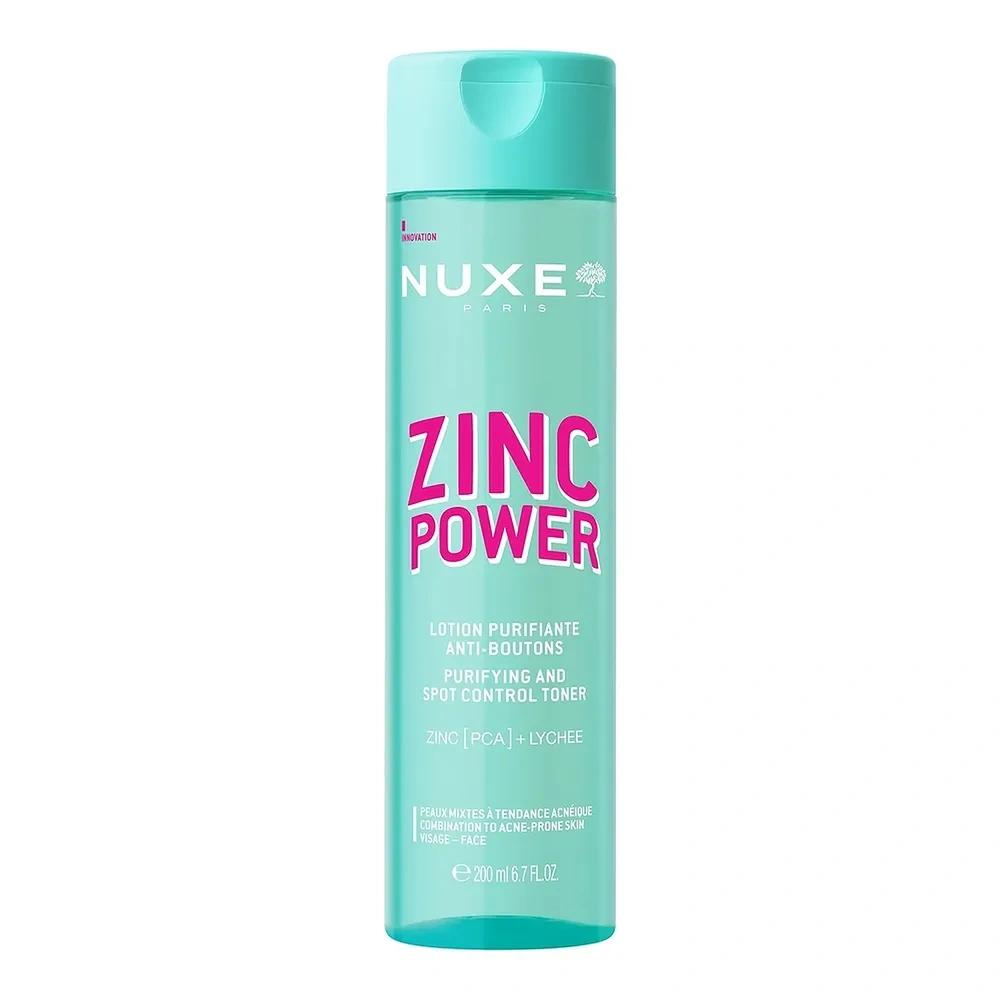 Nuxe Zinc Power oczyszczający tonik zwalczający wypryski 200 ml