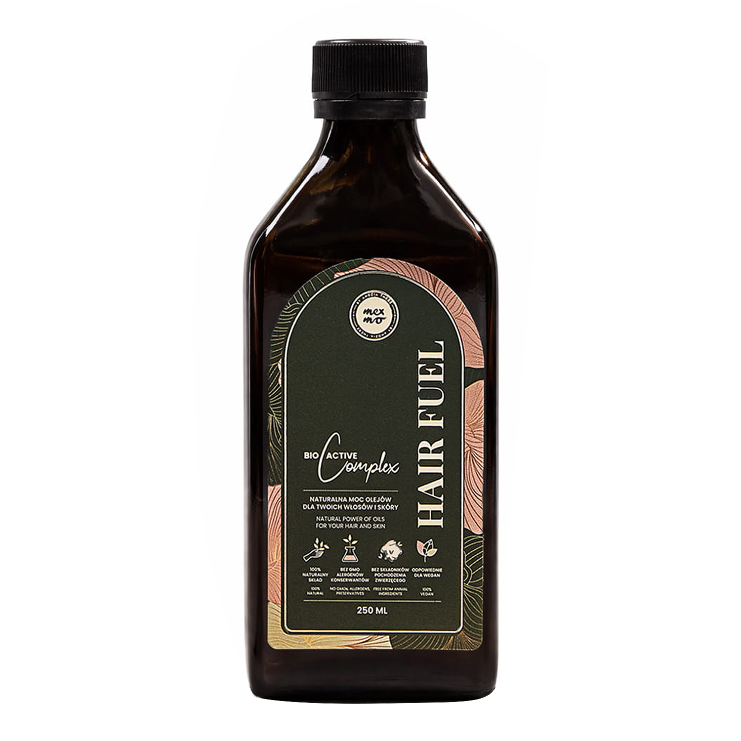 Mexmo Hair Fuel Bio Active Complex olej do picia na włosy, skórę i wewnętrzną równowagę 500 ml