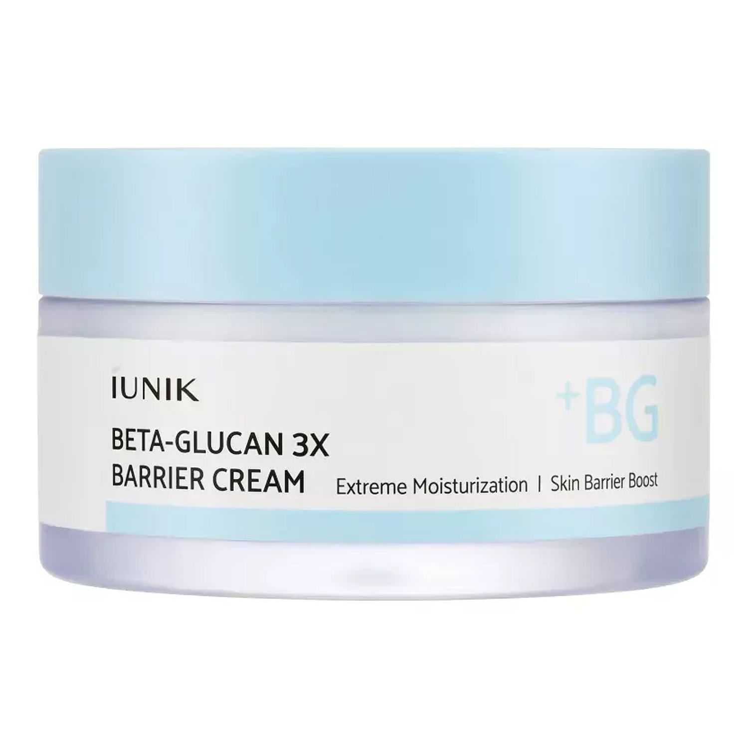 iUNIK Beta Glucan 3X Barrier Cream nawilżający krem do twarzy 50 ml