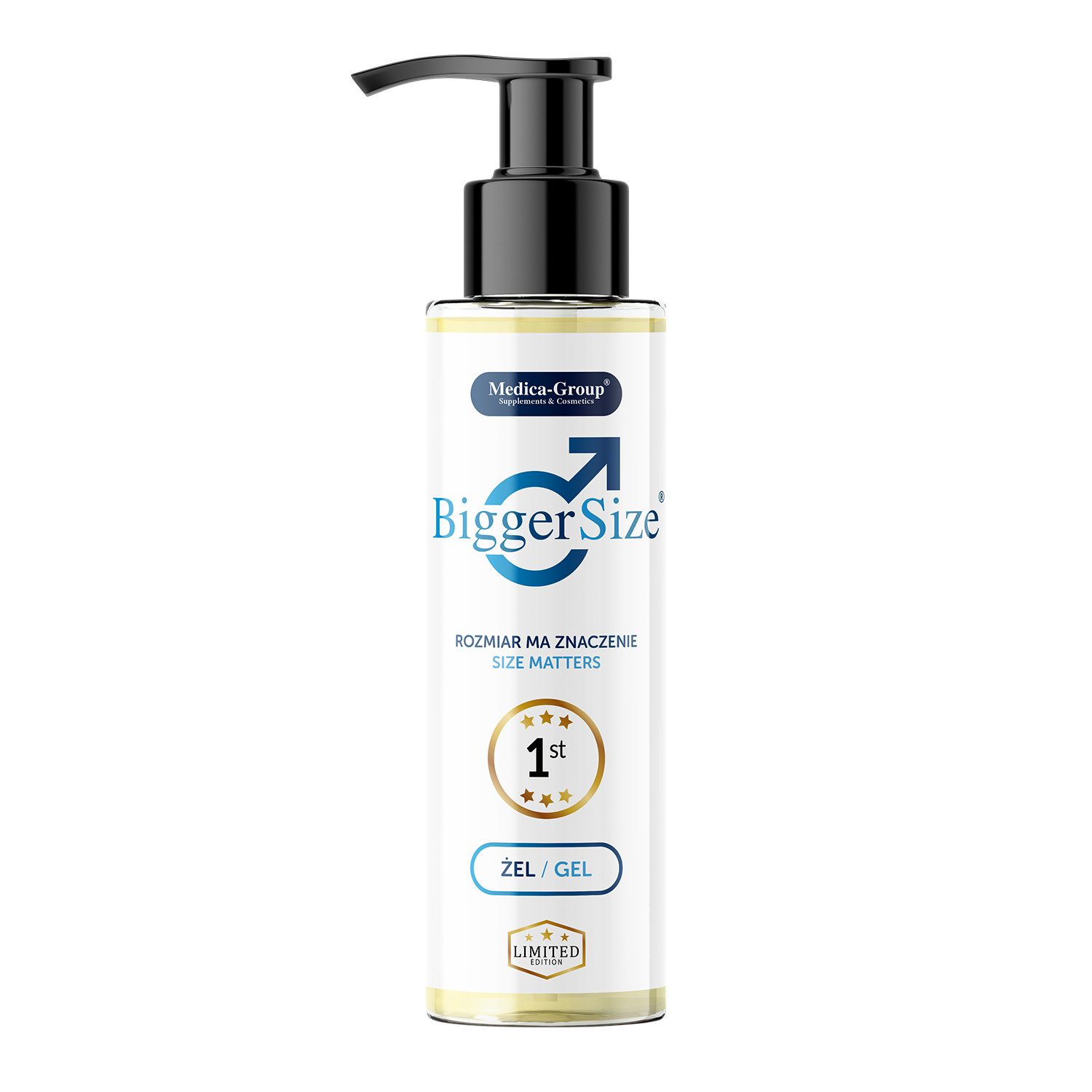 Medica-Group Bigger Size żel intymny dla mężczyzn powiększający penisa 150 ml