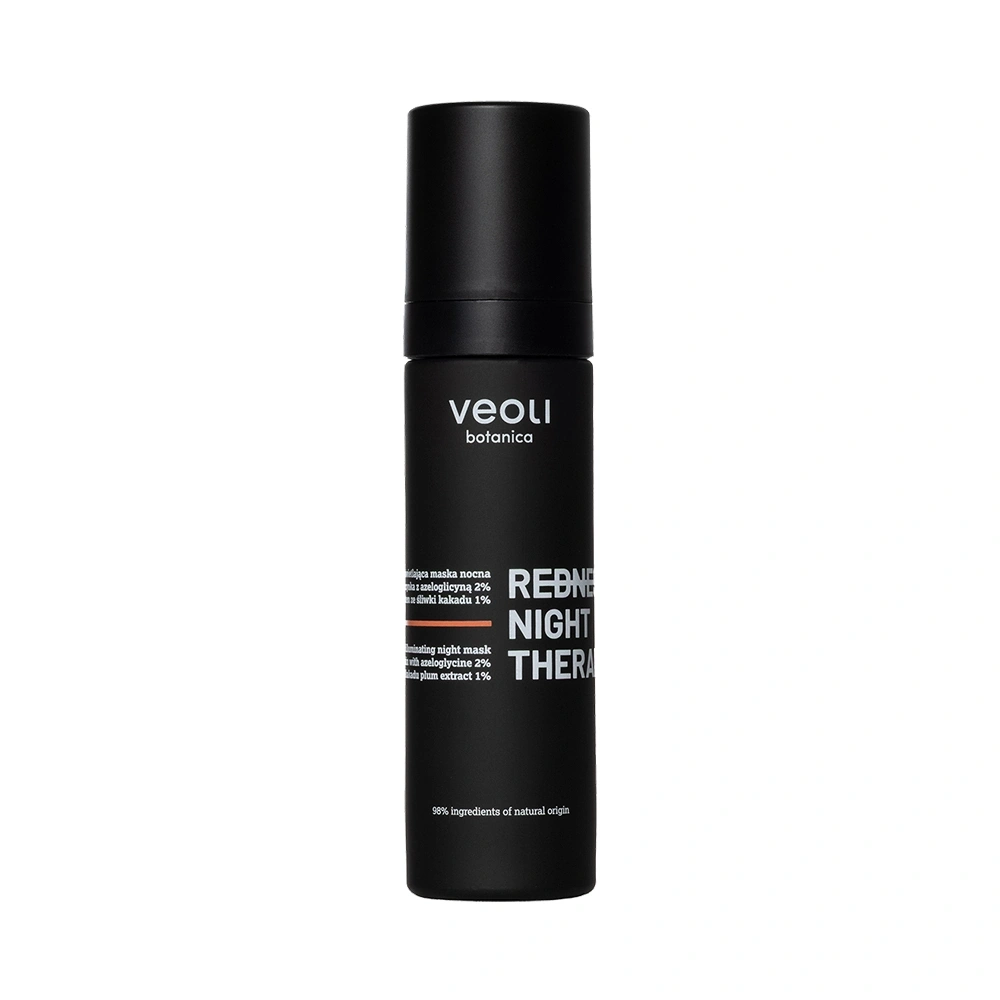 Veoli Botanica Redness Night Therapy nocna maska kojąco-rozświetlająca 50 ml