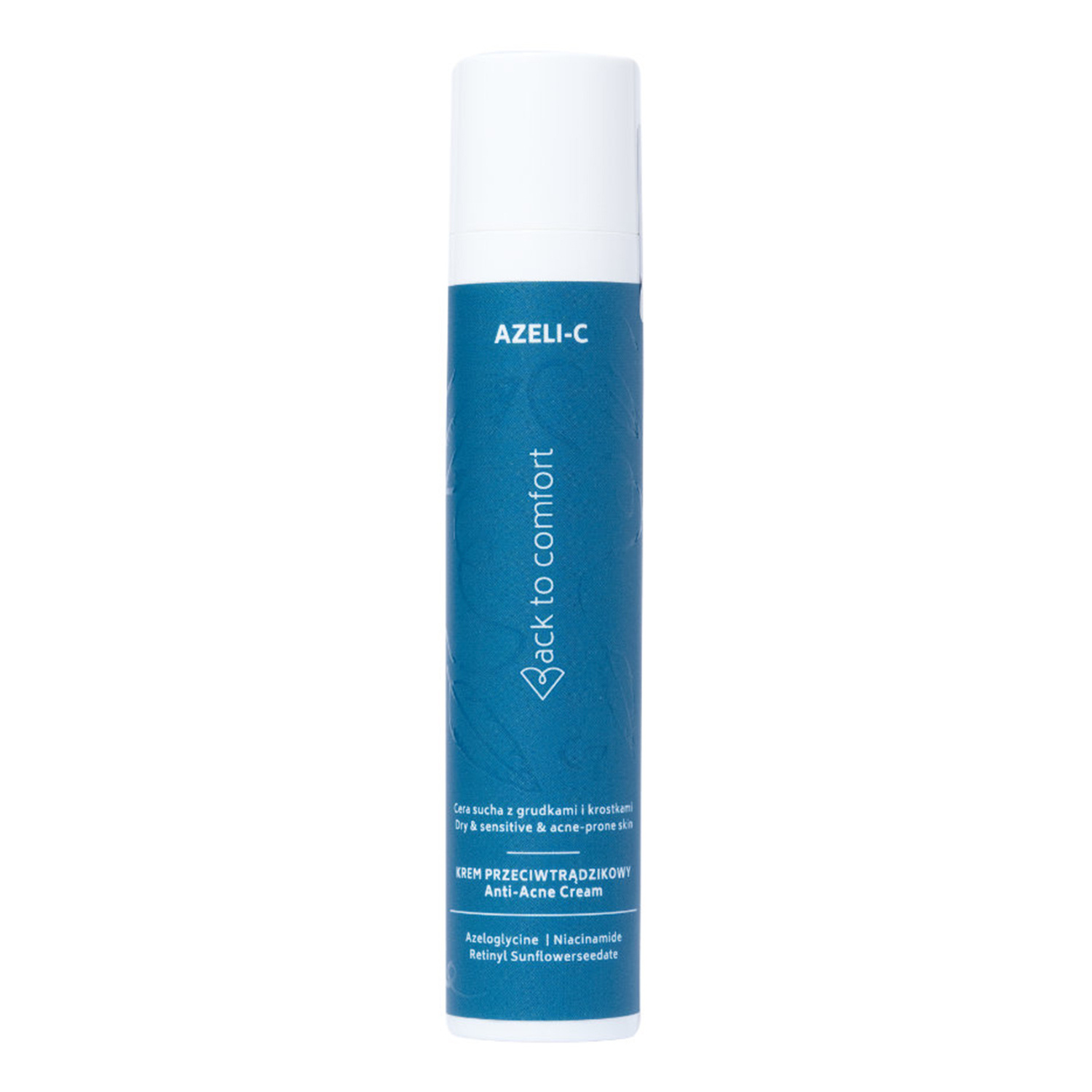 Back To Comfort Azeli-C krem przeciwtrądzikowy do twarzy skóra sucha z grudkami i krostkami 50 ml